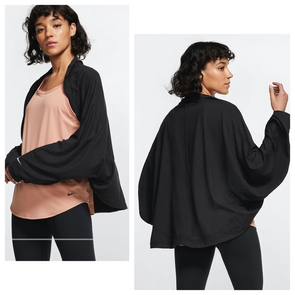 Nike Tops - 4/$20🛍NWOT NIKE CONVERTIBLE STUDIO WRAP GREY